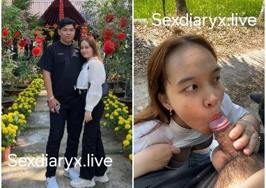 Clip full cặp đôi public từ đường vắng đến cửa phòng trọ